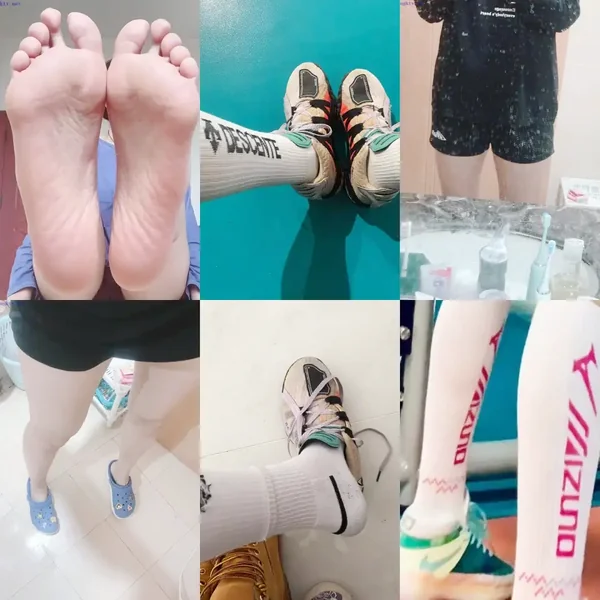 185体育生妹子，开发原味袜子，内裤，线下约脚，还帮忙开发闺蜜，聊天记录刺激还有新鲜脱下训练袜的验证视频
